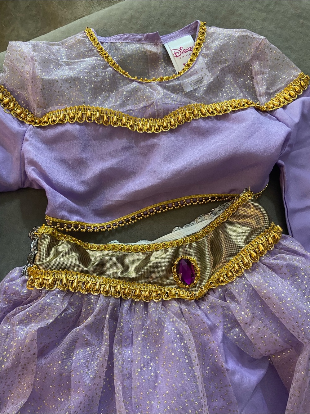 Disney Princess Jasmine Costume 4t to 6 girls - Picture 2 of 5